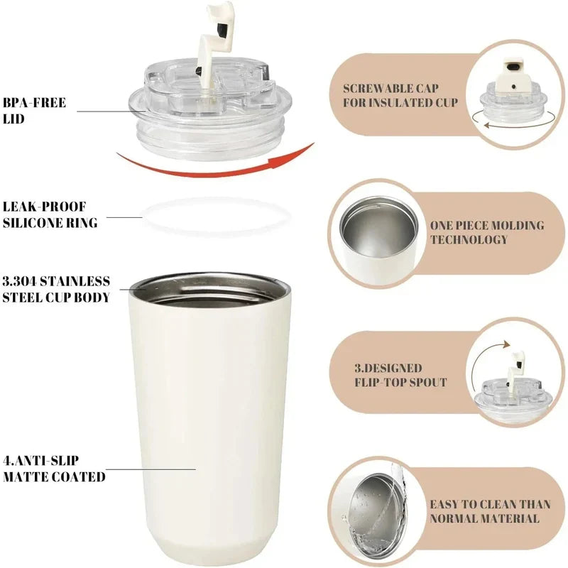 SMEG - Stainless Steel Vacuum Insulated Tumbler Mug